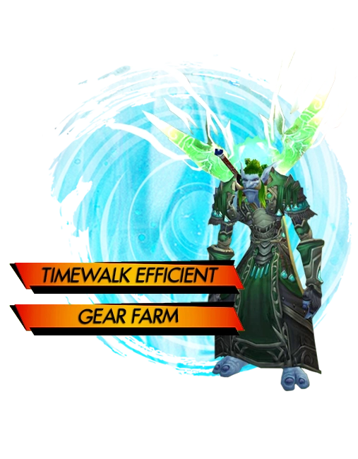 Timewalking Gear farm boost carry