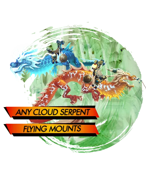 WoW Cloud Serpent Mounts Boost