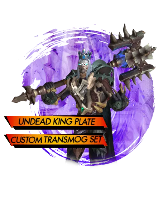 Undead King Plate Set