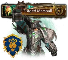 Forged Marshall Title