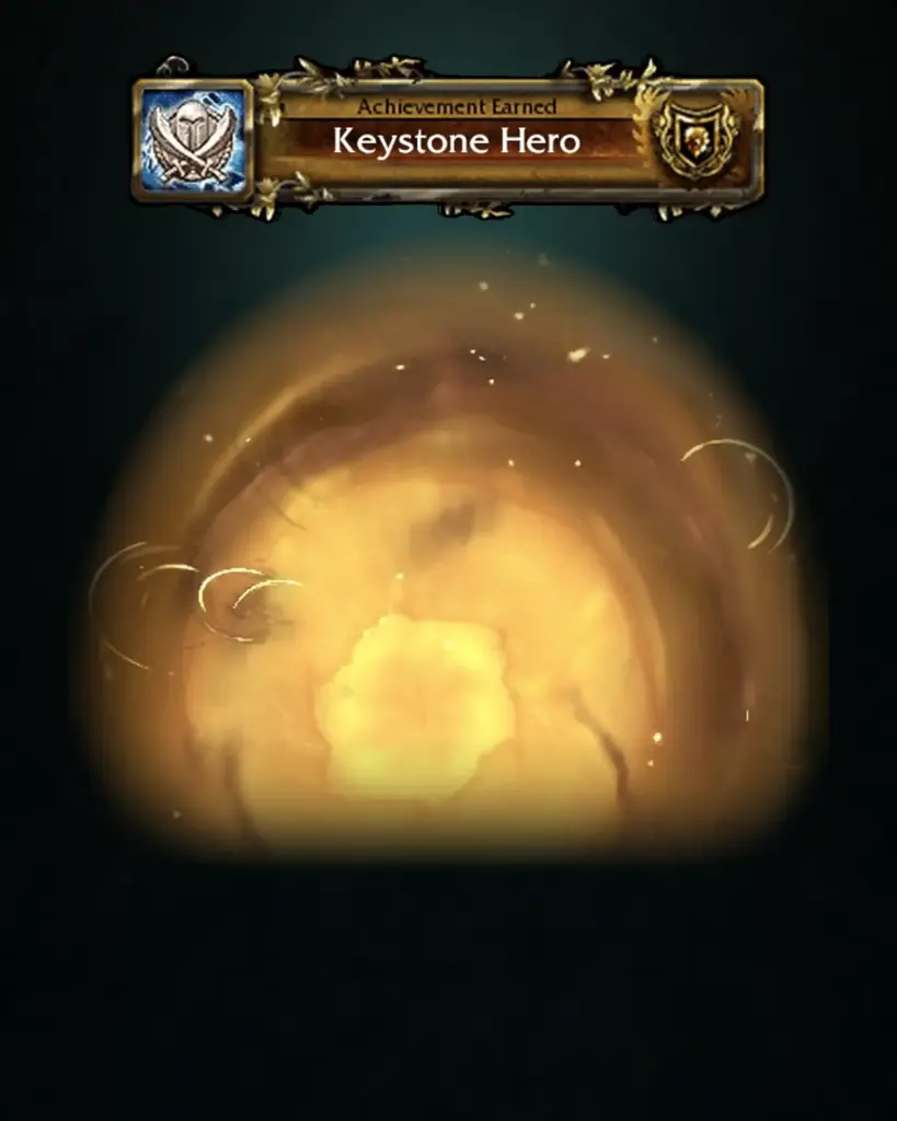 Get Keystone Hero achievement and dungeon portals