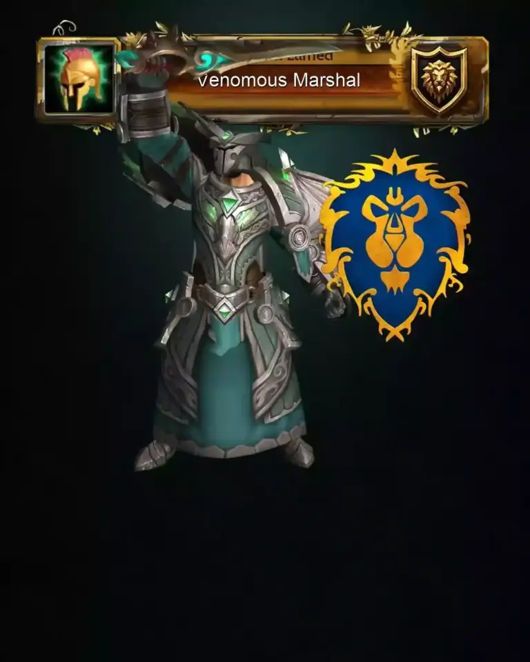 Join the top 0.1% of Battleground Blitz players and get Venomous Marshal Title