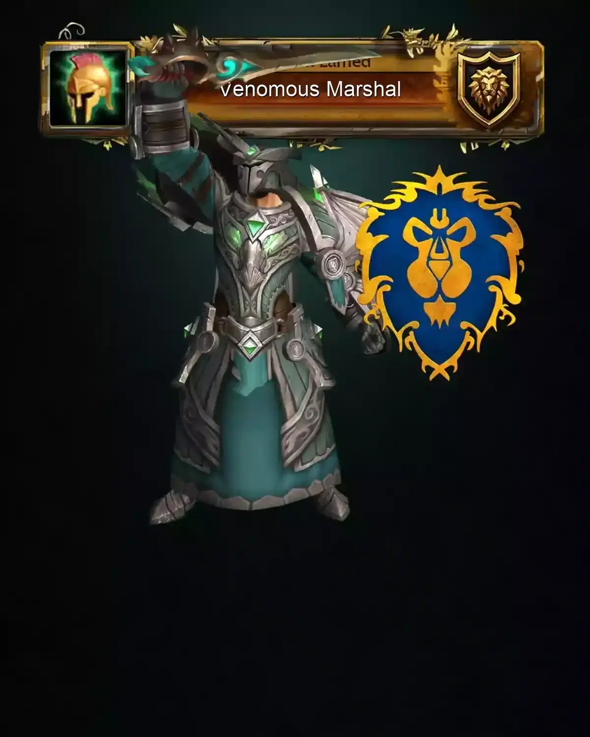Join the top 0.1% of Battleground Blitz players and get Venomous Marshal Title