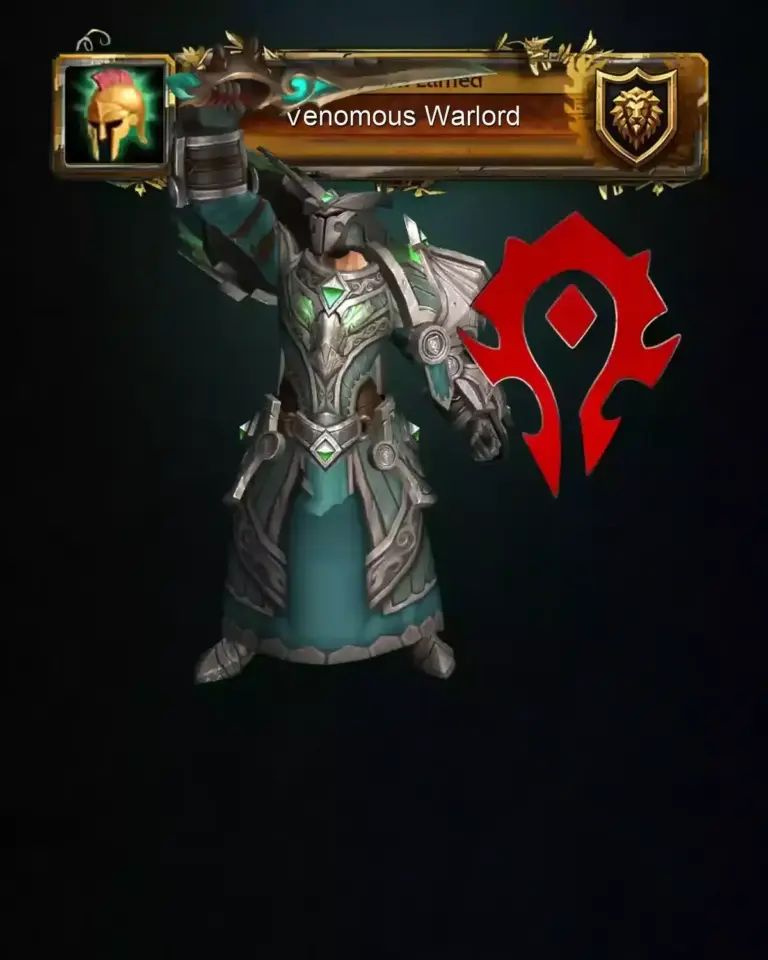 Join the top 0.1% of Battleground Blitz players and get Venomous Warlord Title