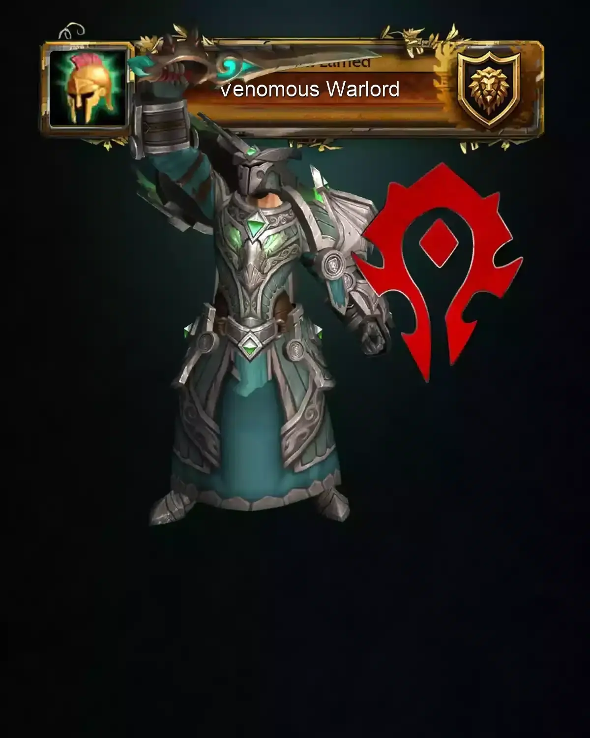 Join the top 0.1% of Battleground Blitz players and get Venomous Warlord Title