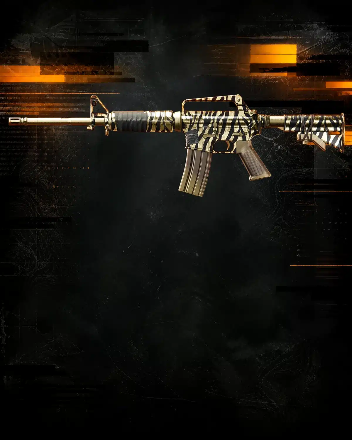 Black Ops 6 Gold Tiger Camo