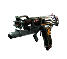 Tinasha's Mastery - rocket frame sidearm