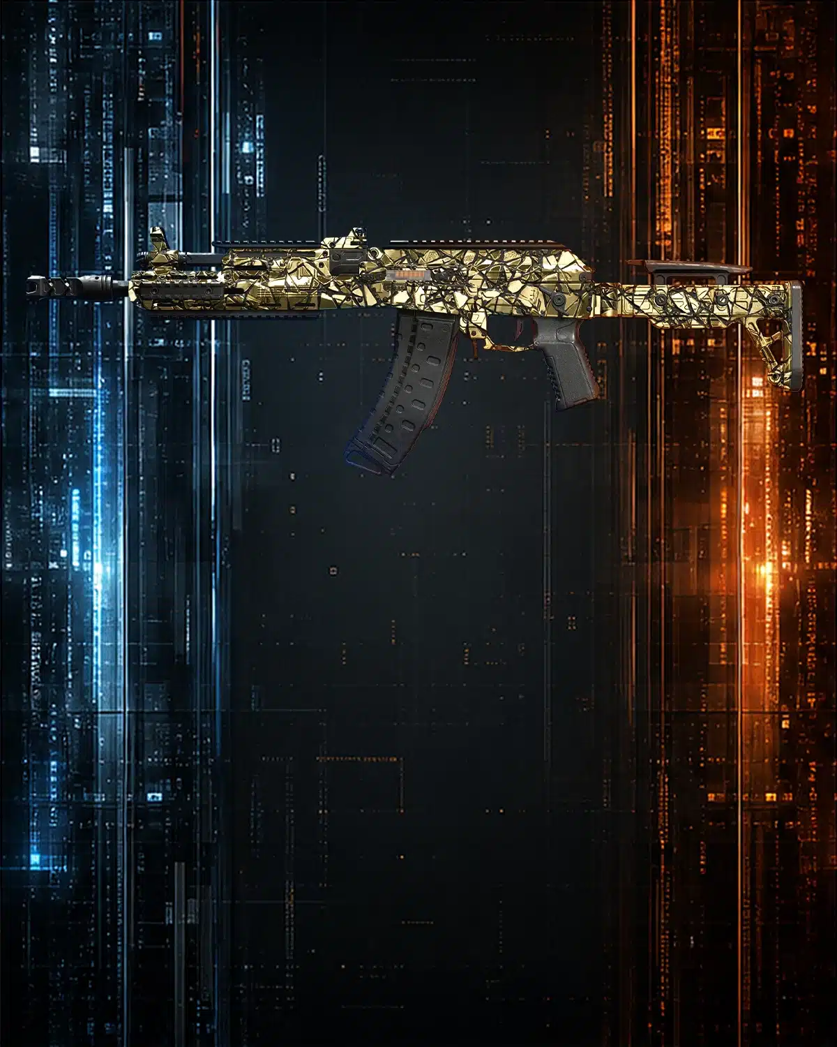 Black Ops 7 Shattered Gold Camo