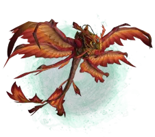 Fiery Dragonhawk