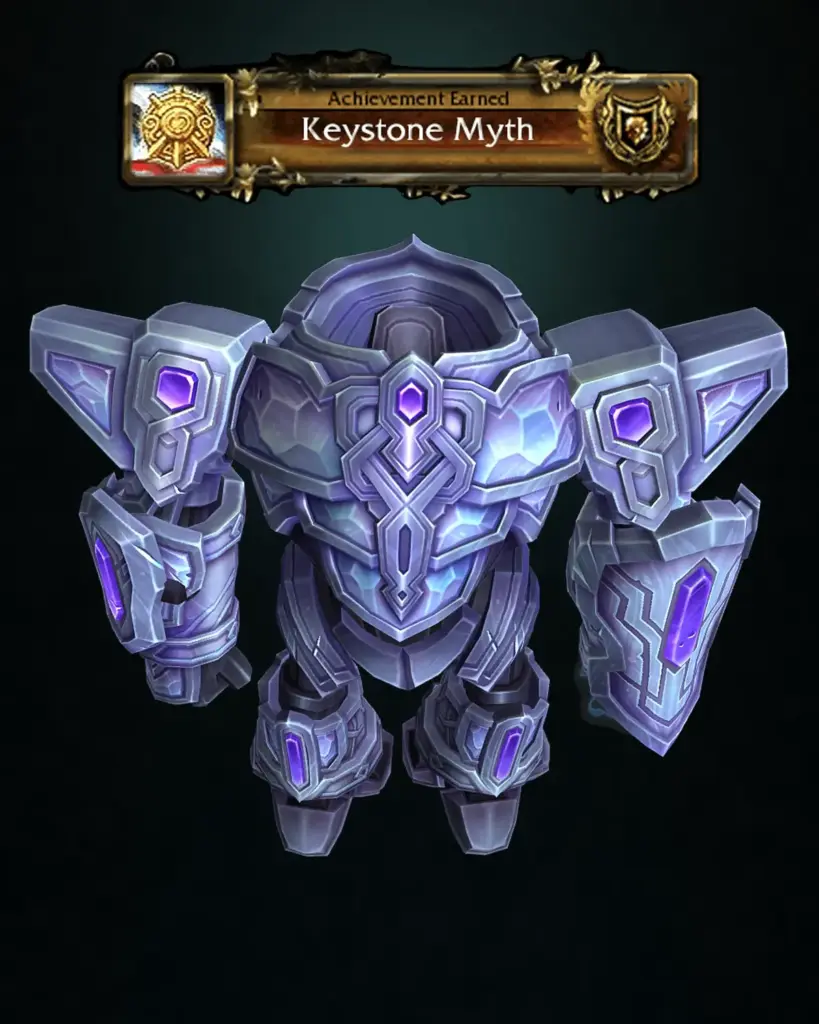 Get Keystone Myth achievement and Timelost Saddle