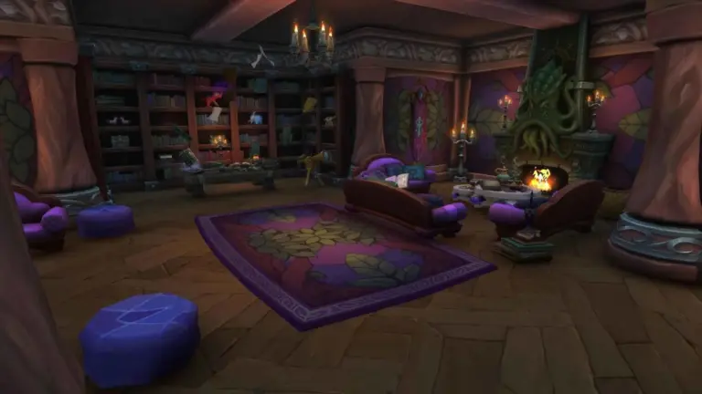 Mage's Cozy Living Room