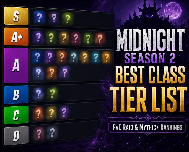 WoW Midnight Season 2 Best Class Tier List – PvE Rankings