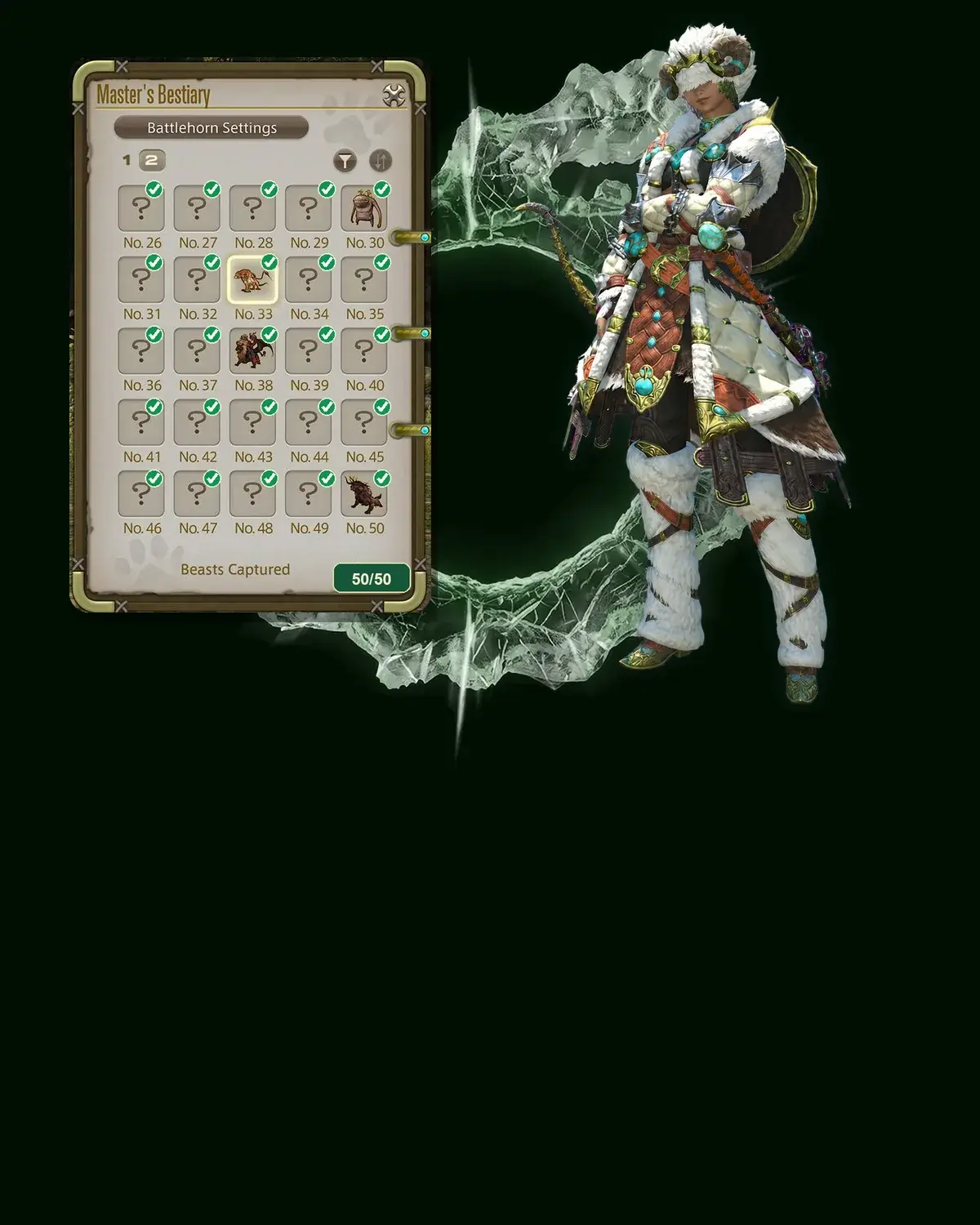 FFXIV Master's Bestiary Boost