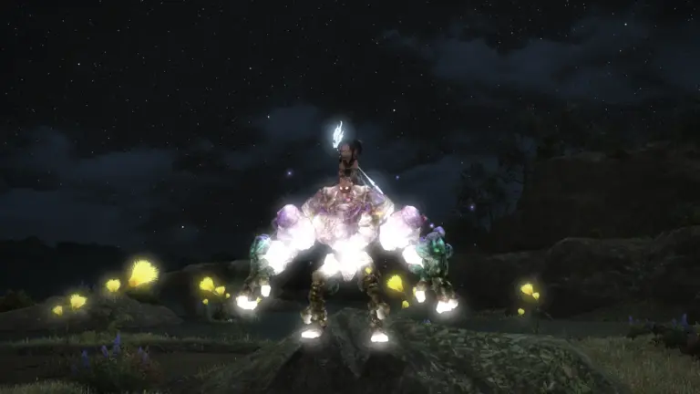 FFXIV Pride Golem Mount Boost