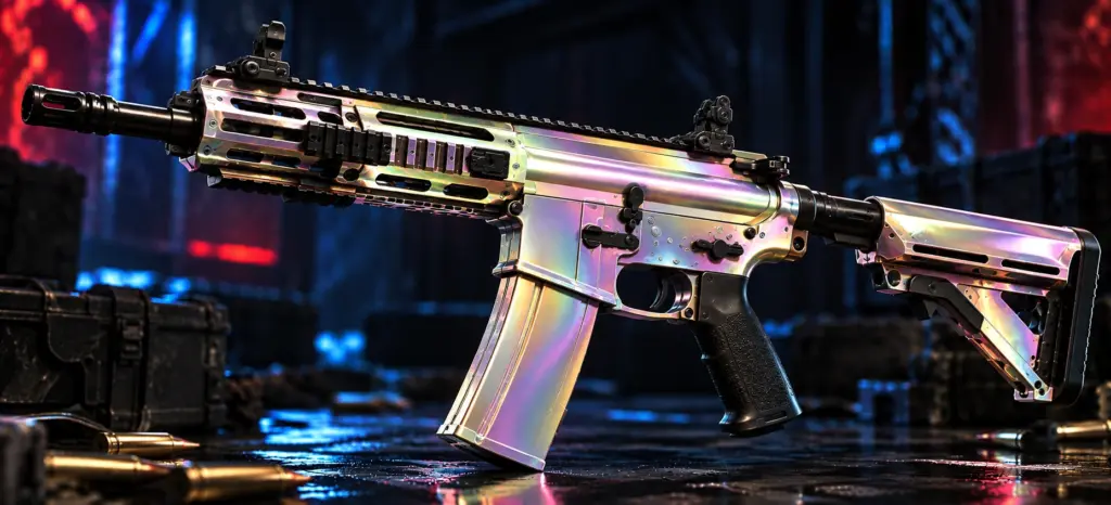 Parallax Warzone Mastery Camo in MW4