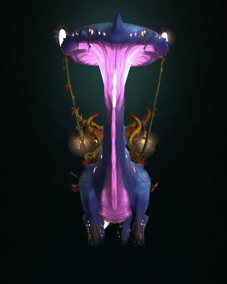 Get Sporebearer Fungal Strider mount and additional NPCs