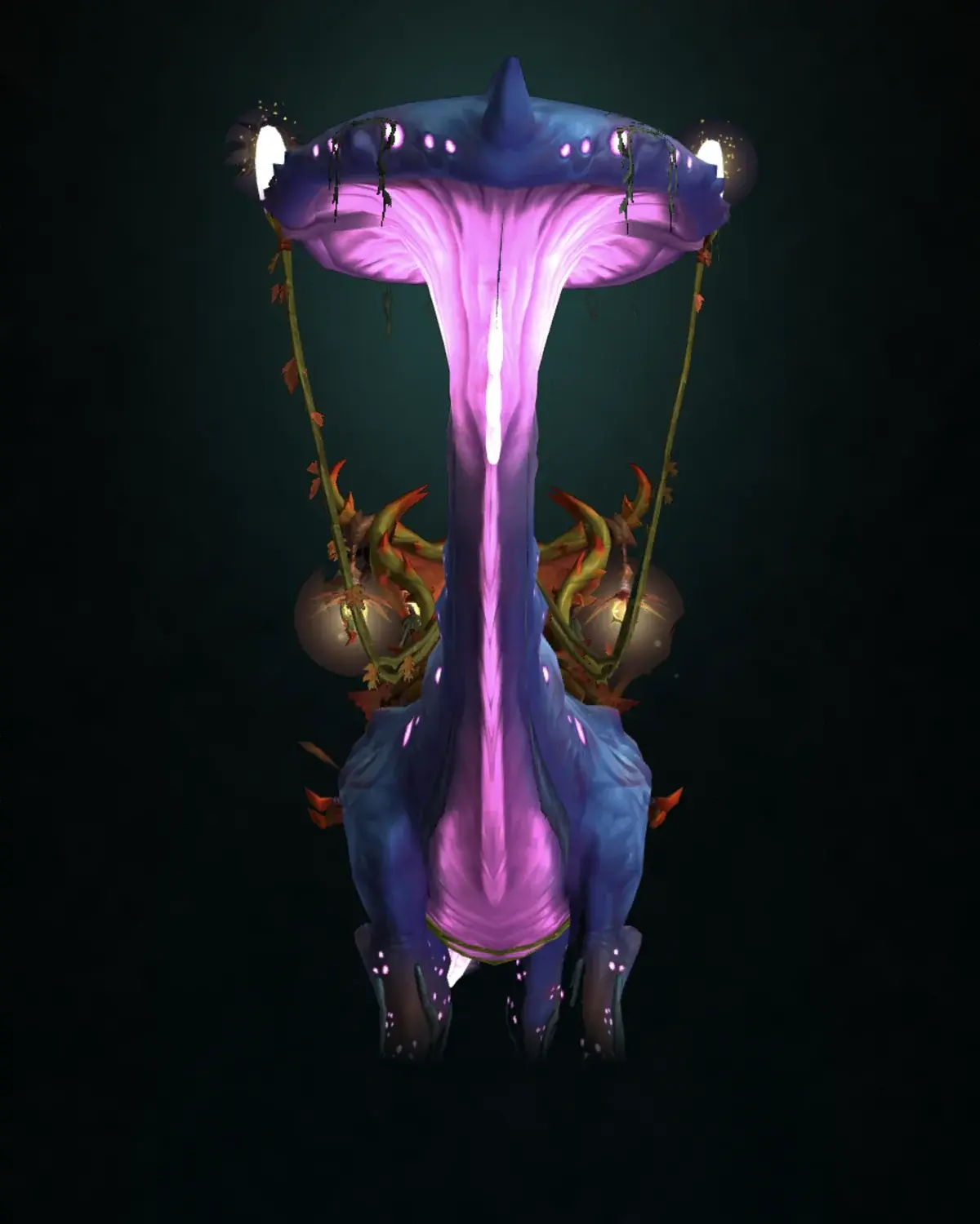 Get Sporebearer Fungal Strider mount and additional NPCs