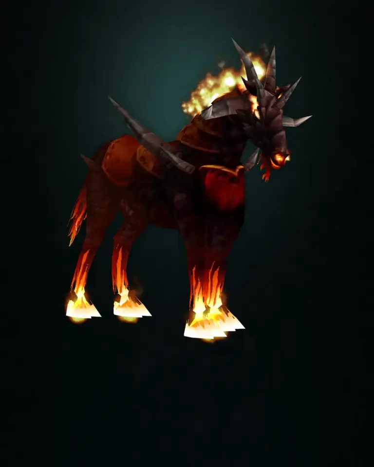 Order WoW Forever Warlock Epic Mount boost with the Dreadsteed questline, required Gold, materials and final ritual included.
